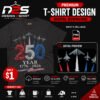 250 Years American 250th USA Patriotic 4th of July patriotic PNG design for Independence Day