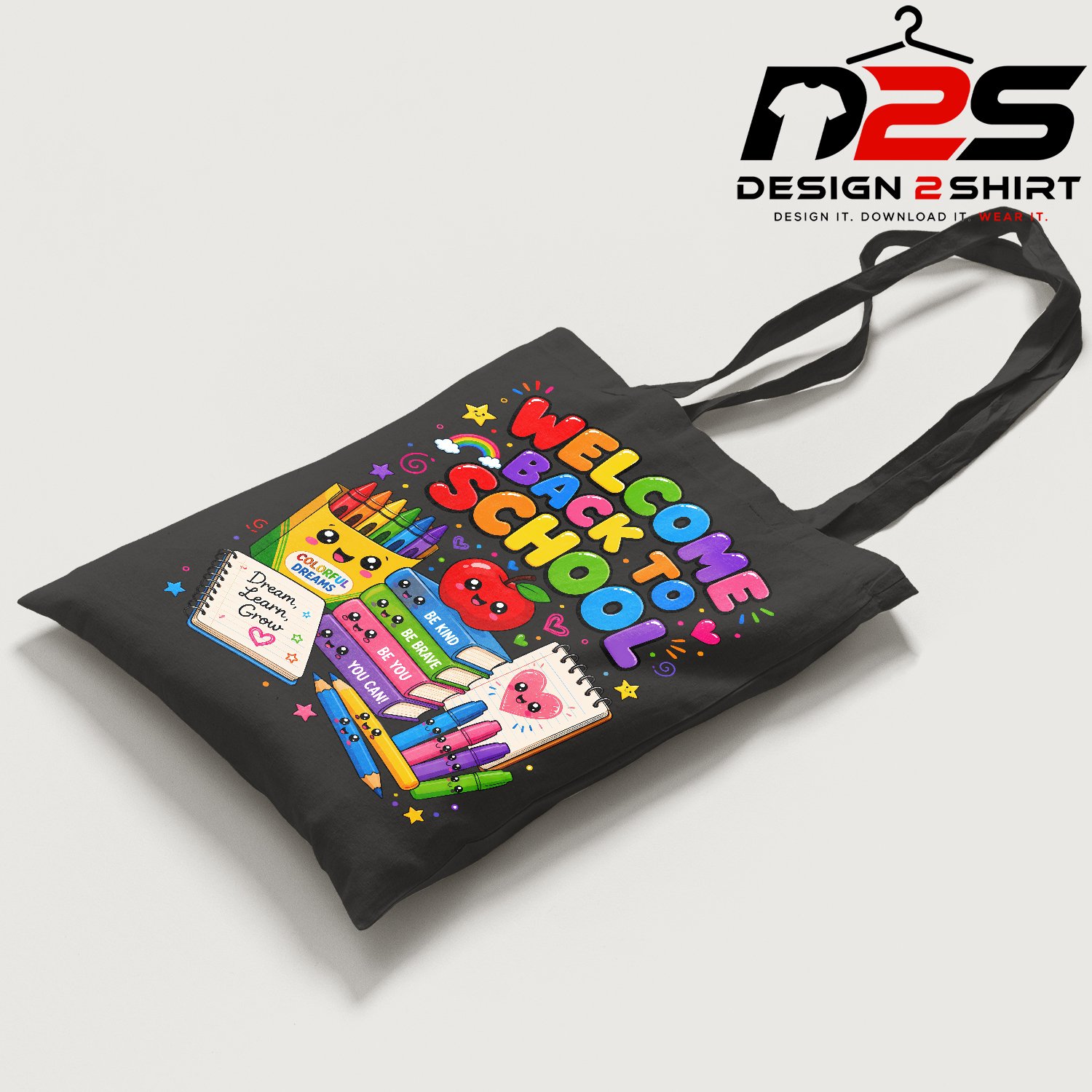 Welcome Back To School Kawaii Teacher kawaii school design for Cricut and DIY crafts