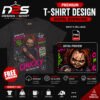 Chucky Halloween Horror Movie Free PNG digital artwork with transparent background