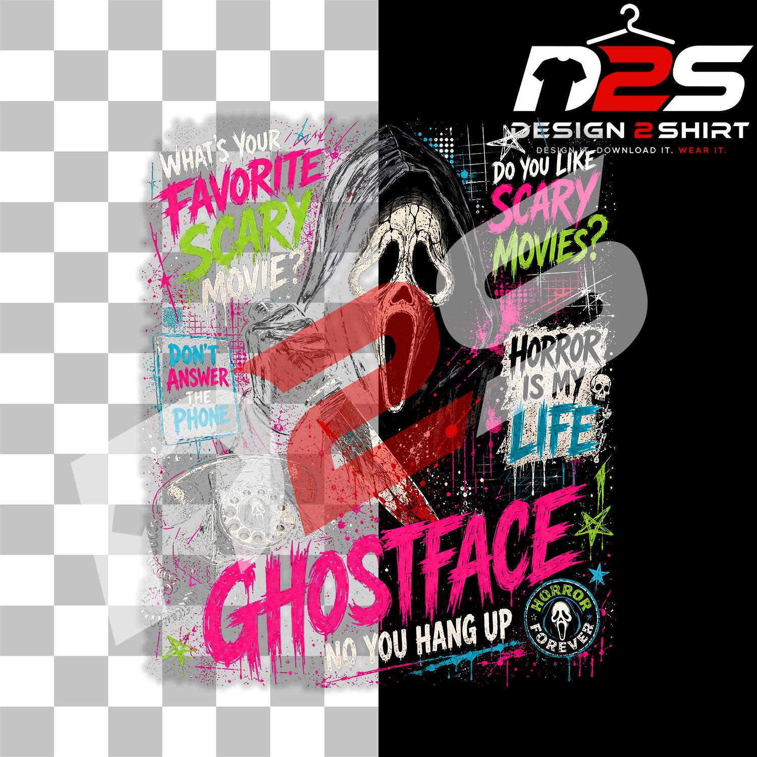 Ghostface Scary Movie Horror Halloween Free Halloween artwork
