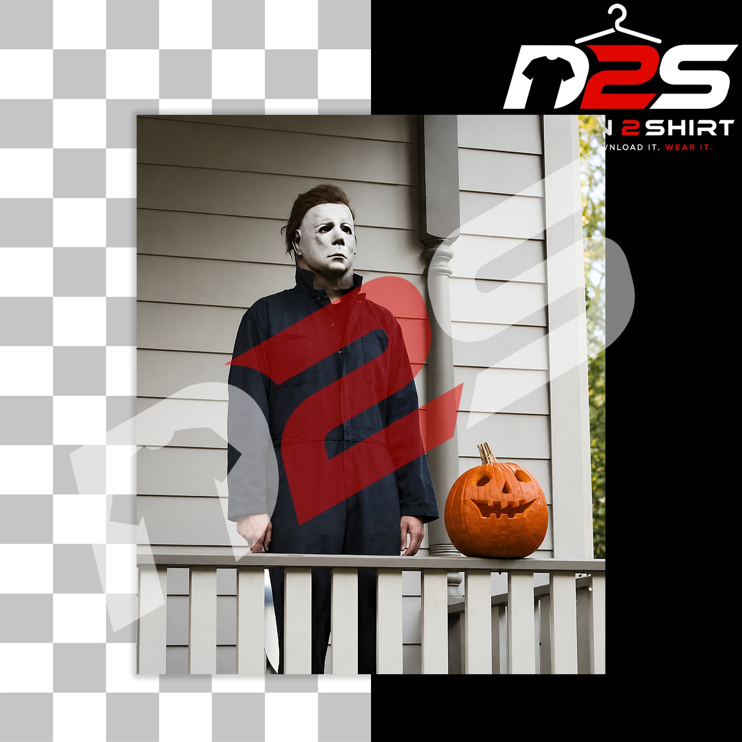 Michael Myers Halloween Horror Movie Free high-resolution digital artwork