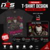Pennywise Halloween Horror IT Movie Free spooky PNG artwork