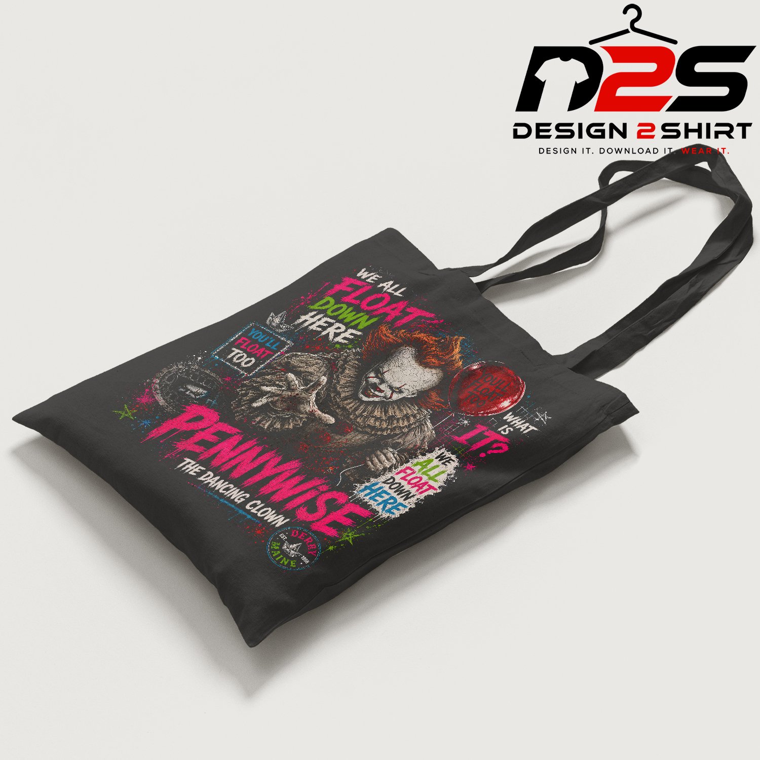 Pennywise Halloween Horror IT Movie Free Halloween artwork for crafts